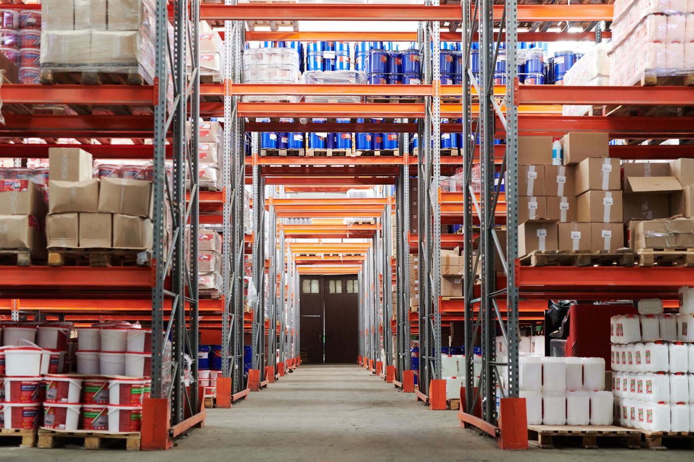 Organized warehouse inventory